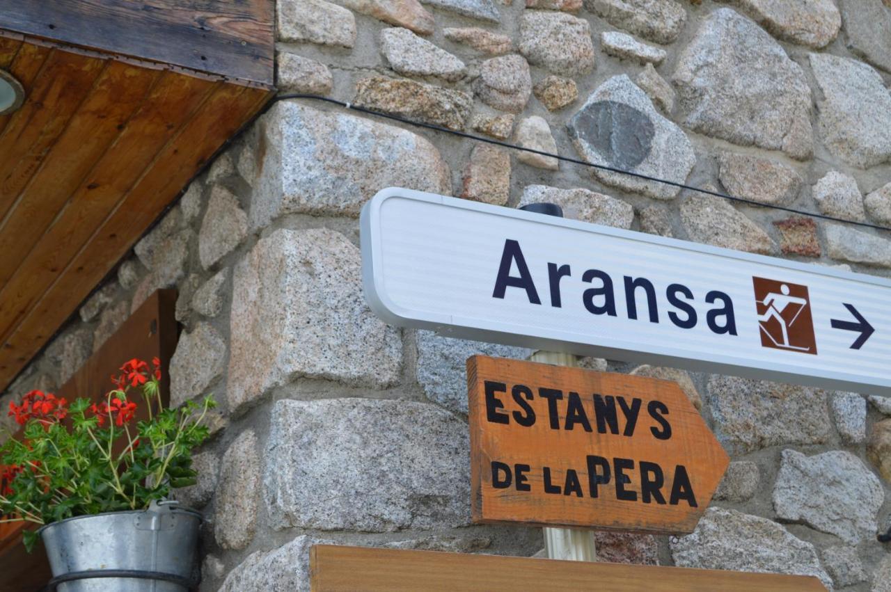 Hostal Pas De La Pera Aransá Esterno foto